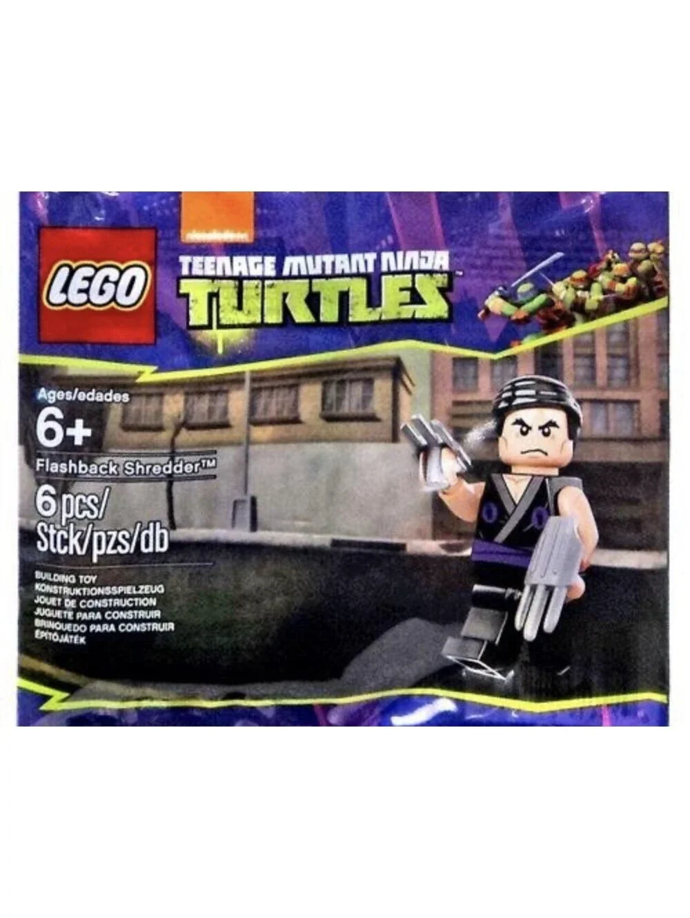LEGO Teenage Mutant Ninja Turtles 5002127 Flashback Shredder Polybag New. Sealed
